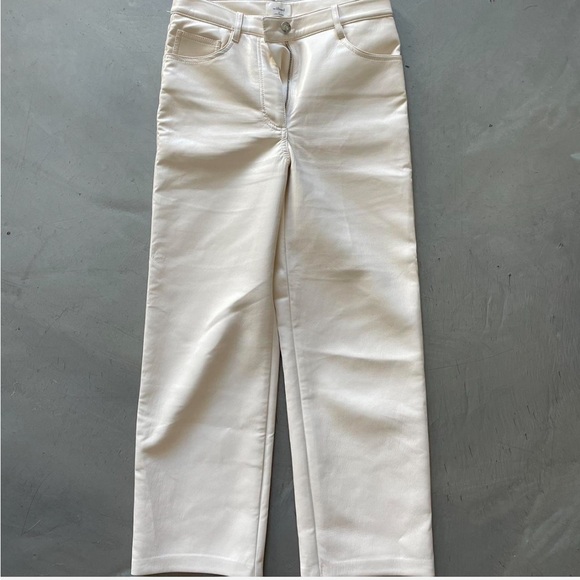 Aritzia Wilfred Leather Pants - Picture 1 of 4